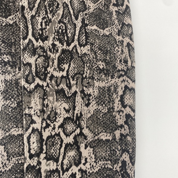 SPANX Leggings Snake Print Slimming Stretchy Ankle Pants Stretch Women's Large - Picture 7 of 9